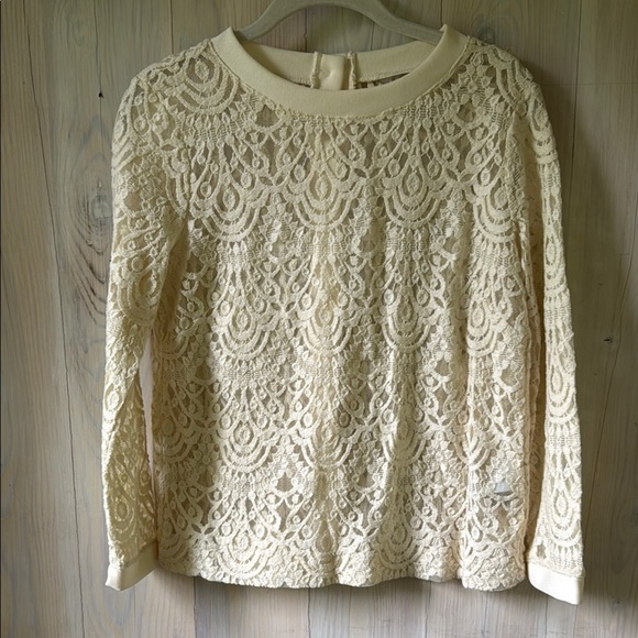 Banana Republic Lace Top Size S - Picture 1 of 6